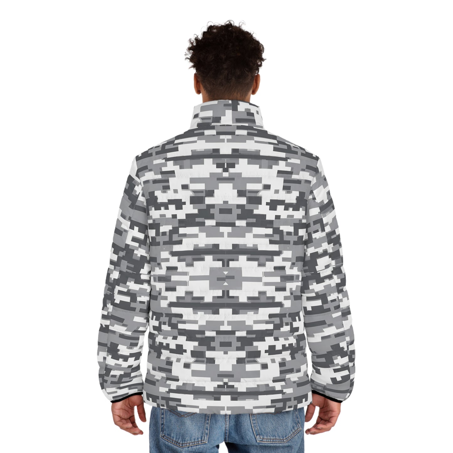 Men's Puffer Jacket White