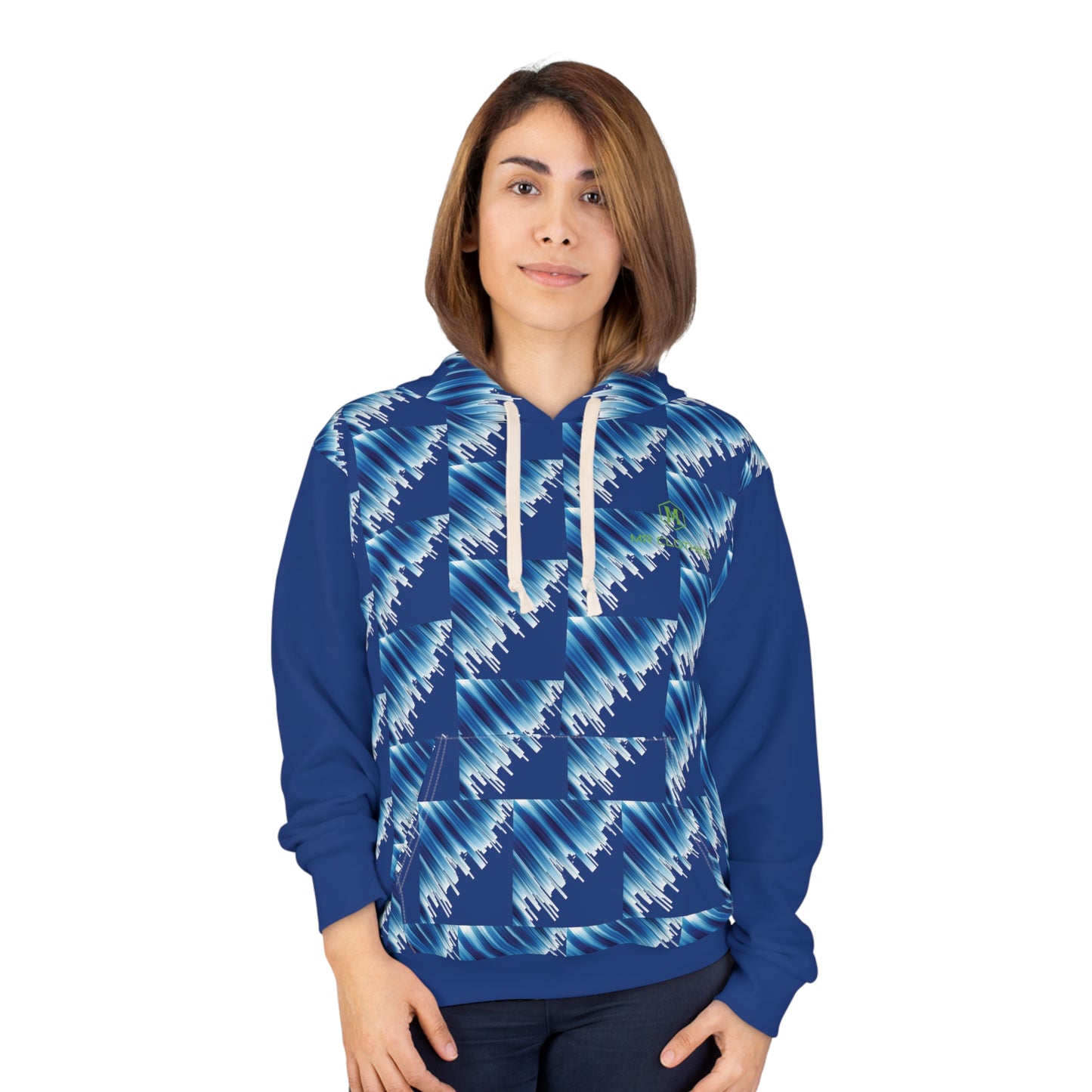 Unisex Pullover Hoodie Blue Rain cubs