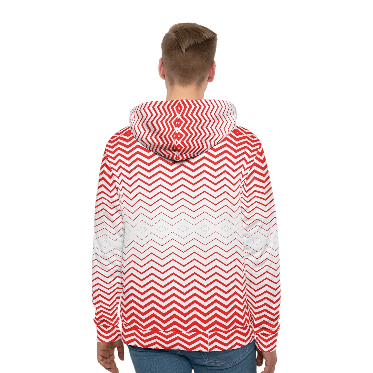 Men's Hoodie Red live line