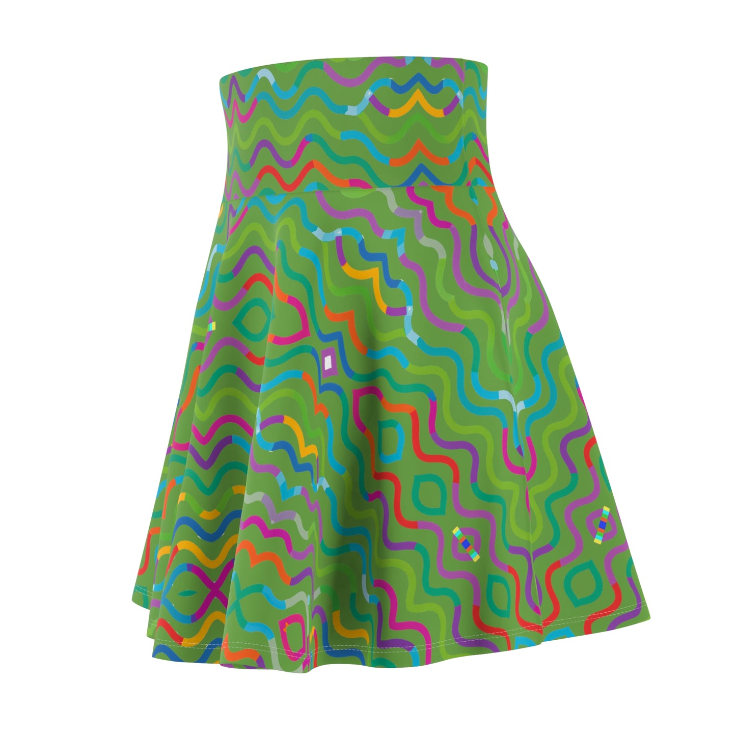 Women's Skater Skirt Green