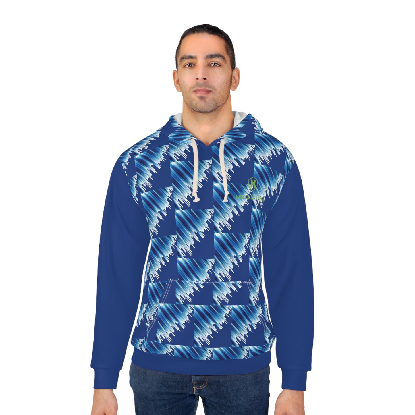 Unisex Pullover Hoodie Blue Rain cubs