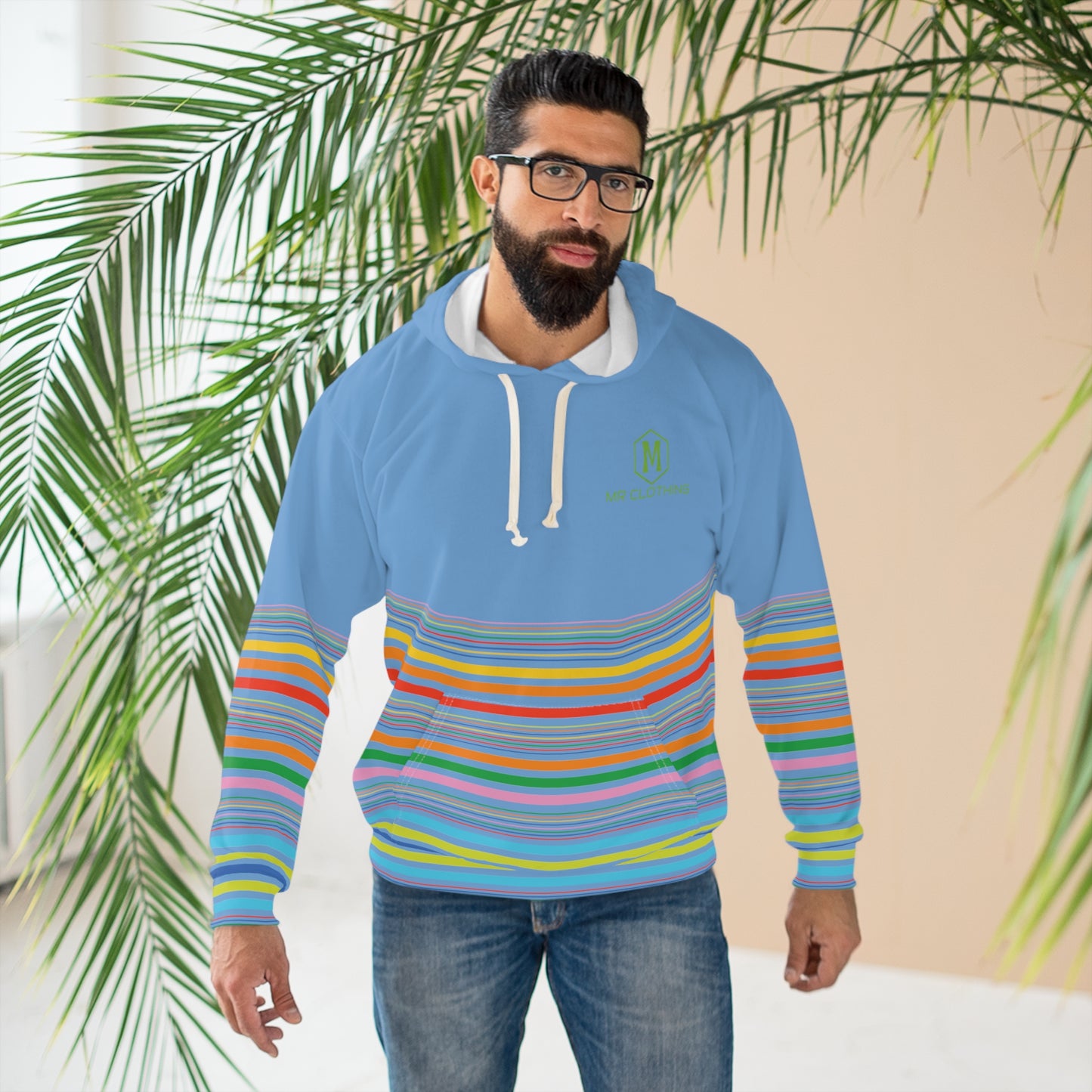 Unisex Pullover Hoodie Rainbow