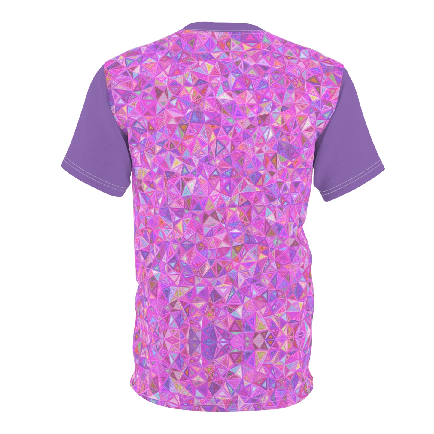 Unisex Cut & Sew Tee Pink Crystals